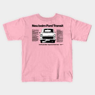 FORD TRANSIT - German ad Kids T-Shirt